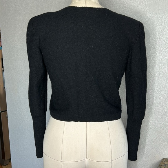 Vintage Sonia Rykiel Paris cashmere striped cardigan - Picture 5 of 8